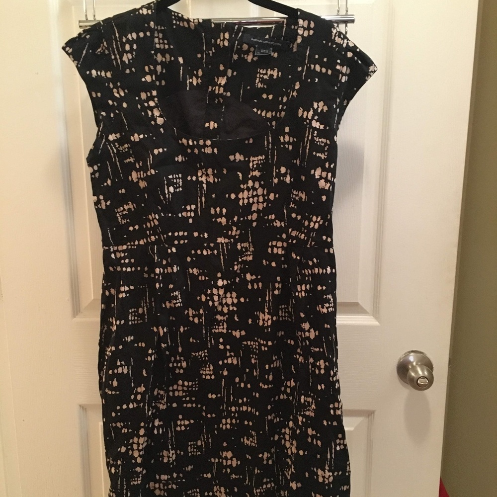 French Connection Black Sheath Dress